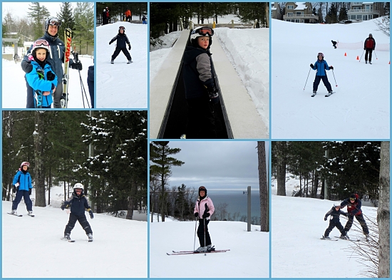 Homestead Ski Trip Collage